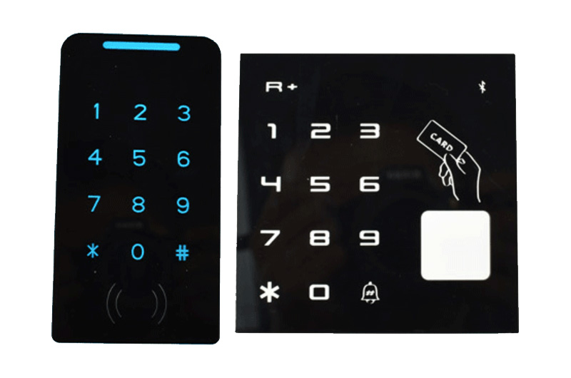 Fingerprint lock smart touch face cover