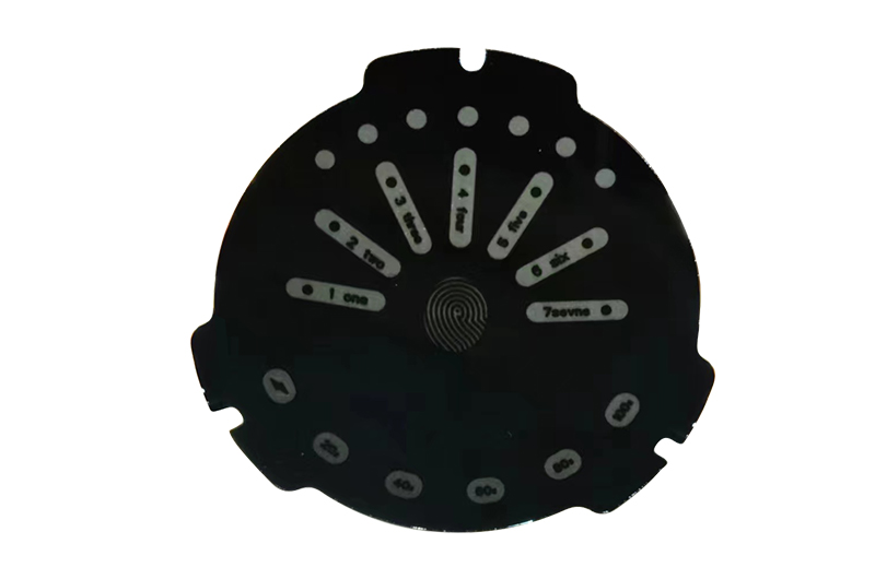 Beauty device fingerprint unlock touch panel