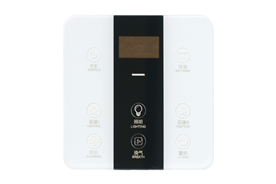 Electric heating controller switch touch panel