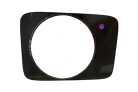 IR semi transparent photo frame cover plate