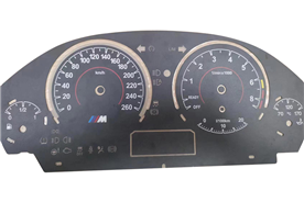 Automotive instrument display panel