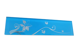 Mirror silver acrylic decorative strip